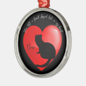 Ornement En Métal Ferret de conservation de la mémoire des animaux (Gauche)