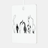 Ornement En Métal Fesses de Chat (Avant gauche)