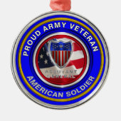 Ornement En Métal Fier adjudant général de l'Armée (Devant)