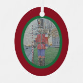 ORNEMENT EN MÉTAL FIGURE DU SOLDAT DE JOUET / NUTCRACKER (Recto)