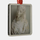 Ornement En Métal Fille voilée (marbre) (Droite)