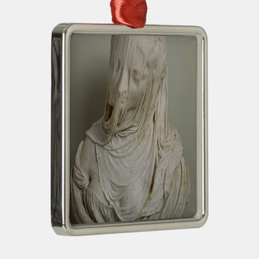 Ornement En Métal Fille voilée (marbre) (Droite)