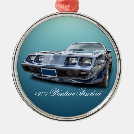 ORNEMENT EN MÉTAL FIREBIRD PONTIAC 1979 (Devant)
