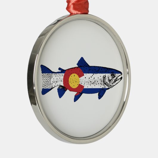 Ornement En Métal Fish Colorado (Droite)
