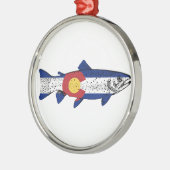 Ornement En Métal Fish Colorado (Gauche)