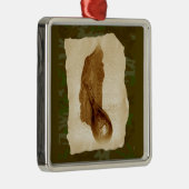 Ornement En Métal Flacon en poudre en cuir antique (Droite)