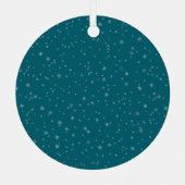 Ornement En Métal Flèches de neige de l'arbre de Noël Fox (Verso)