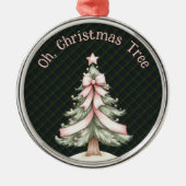 Ornement En Métal Fletcher of Dunans Scottish Tartan Christmas (Devant)