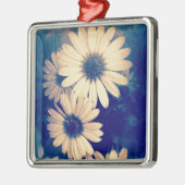 Ornement En Métal Fleurs (Gauche)