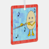 Ornement En Métal Flute Egghead (Avant droite)