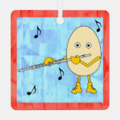 Ornement En Métal Flute Egghead (Verso)