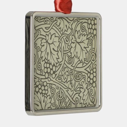 Ornement En Métal Fond d'écran William Morris Grapevine Sage (Droite)