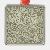 Ornement En Métal Fond d'écran William Morris Grapevine Sage (Devant)