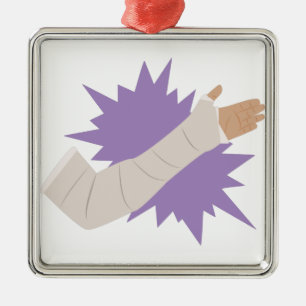 Ornement En Métal Fonte de bras