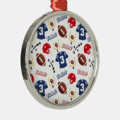 Ornement En Métal Football Lover Christmas Ornament Keepsake (Droite)