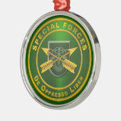 ORNEMENT EN MÉTAL FORCES SPÉCIALES (Gauche)