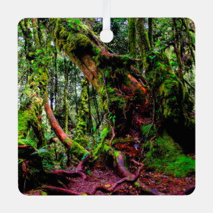 Ornement En Métal Forêt moussue