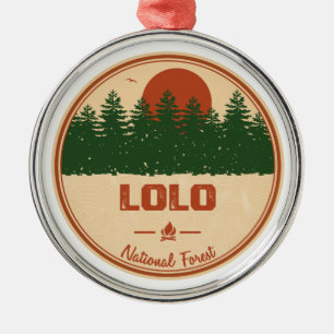Ornement En Métal Forêt nationale de Lolo