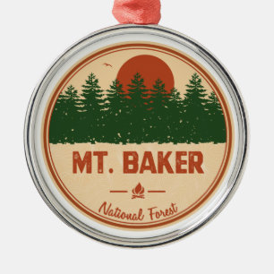 Ornement En Métal Forêt nationale de Mt Baker