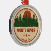 Ornement En Métal Forêt nationale de White River (Droite)