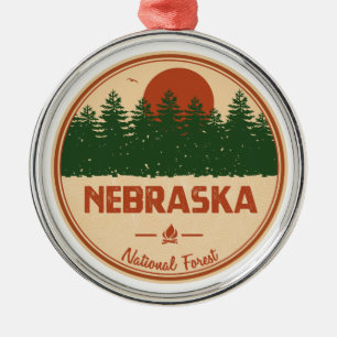Ornement En Métal Forêt nationale du Nebraska