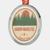 Ornement En Métal Forêt nationale Huron-Manistee (Gauche)