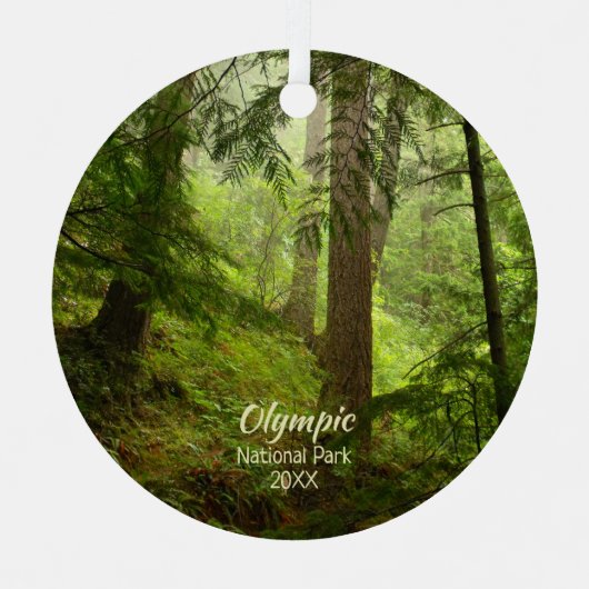 Ornement En Métal Forêt tropicale dans le Parc National Olympique Ph (Recto)