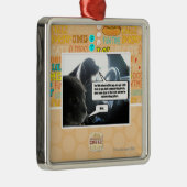 Ornement En Métal Frappez-le (Droite)