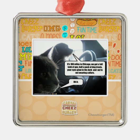 Ornement En Métal Frappez-le (Devant)