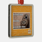 Ornement En Métal Fred a décidé (Droite)