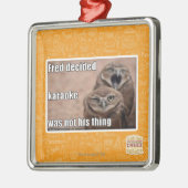 Ornement En Métal Fred a décidé (Gauche)