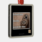 Ornement En Métal Fred a décidé (Droite)