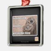 Ornement En Métal Fred a décidé (Gauche)