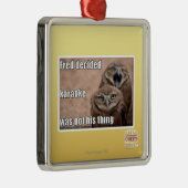 Ornement En Métal Fred a décidé (Droite)