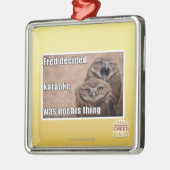 Ornement En Métal Fred a décidé (Gauche)