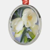 Ornement En Métal frénésie jaune blanc (Gauche)