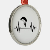 Ornement En Métal Fréquence de parachute (Droite)