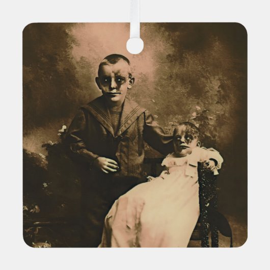 Ornement En Métal Frères zombies (Recto)