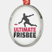 Ornement En Métal Frisbee final (Gauche)