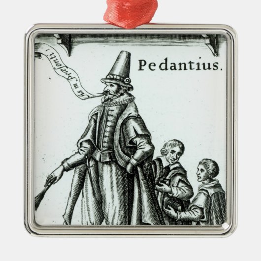 Ornement En Métal Frontispice de 'Pedantius (Devant)