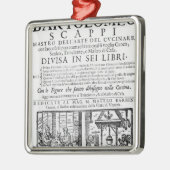 Ornement En Métal Frontispice pour faire cuire le livre de (Gauche)