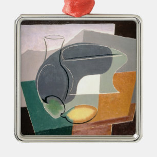 Ornement En Métal Fruit-plat et carafe, 1927