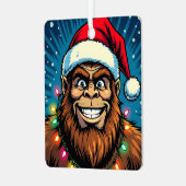 Ornement En Métal Funny Christmas Sasquatch Bigfoots (Avant gauche)