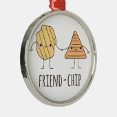 Ornement En Métal Funny Friend-chip potato chips (Droite)