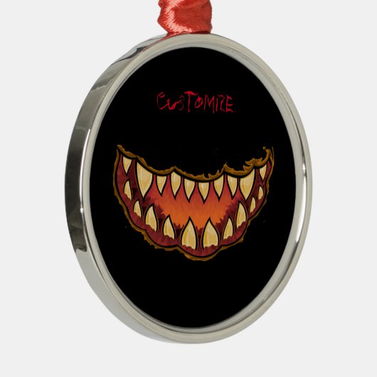 Ornement En Métal Funny Jack o'lantern Thunder_Cove (Droite)