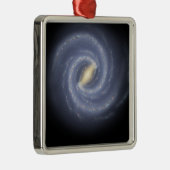 Ornement En Métal Galaxie de la Voie Lactée (Droite)