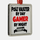 Ornement En Métal Gamer Pole Vaulter (Droite)