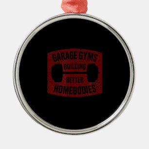 Ornement En Métal Garage Gyms Building Better Homebodies Barbell Gym