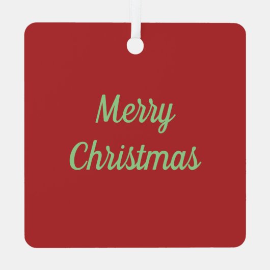 ORNEMENT EN MÉTAL GARDE CARDINAL SNOWMAN, CUTE NOËL REDBIRD (Verso)