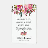 Ornement En Métal Garde-photo rose Floral (Avant gauche)